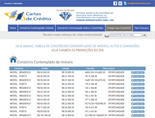 Tablet Screenshot of cartasdecredito.com.br